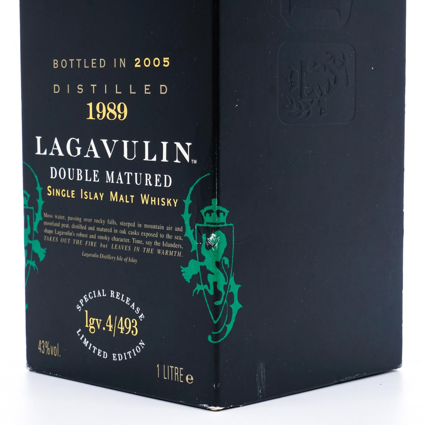 Lagavulin 乐加维林 1989-2005 DE 酒厂限量版 PX雪莉桶 1升装