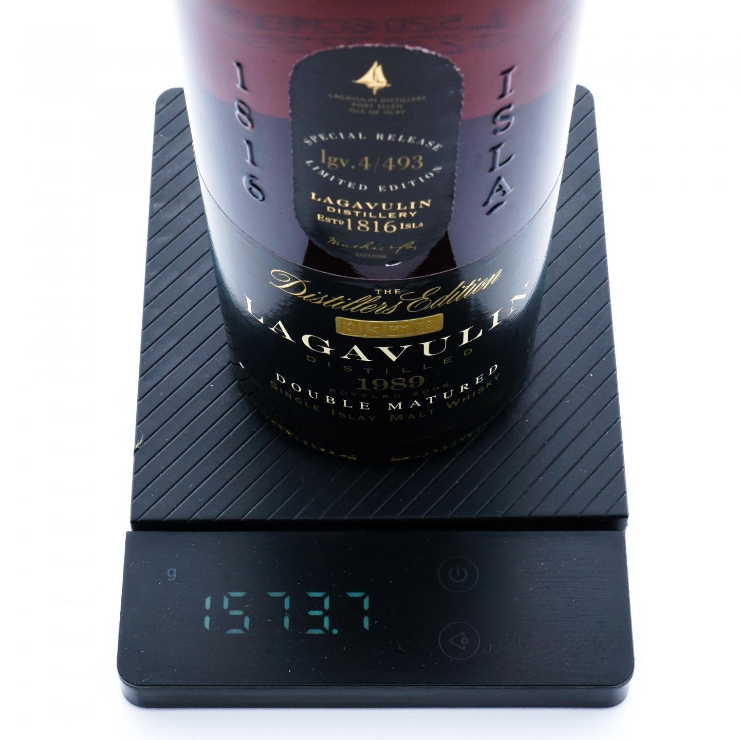 Lagavulin 乐加维林 1989-2005 DE 酒厂限量版 PX雪莉桶 1升装