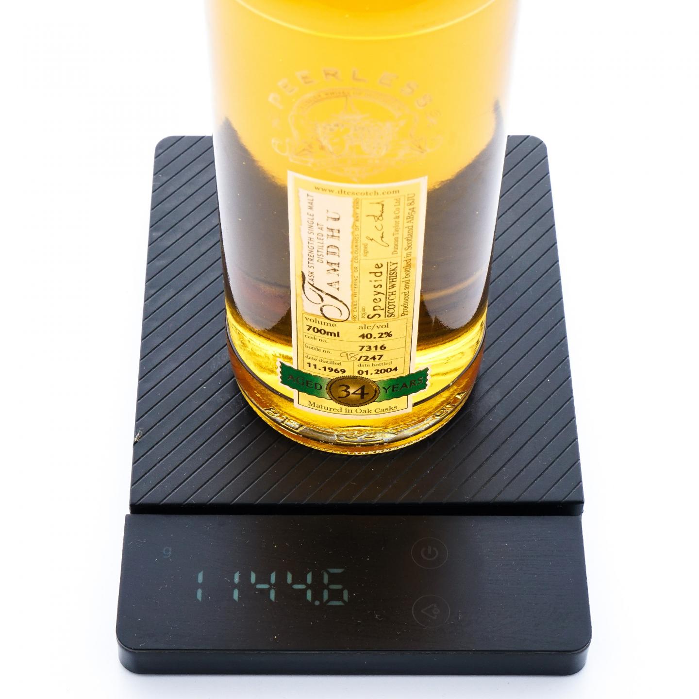 Tamdhu 檀都 34年 1969-2004 DT 桶强