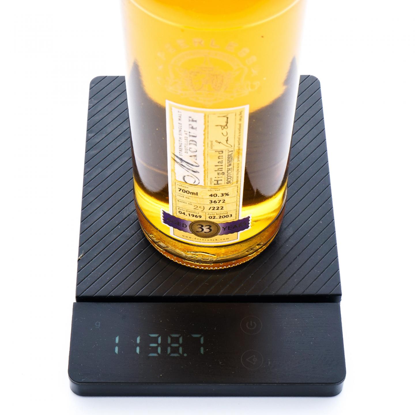 Macduff 麦克杜夫 33年 1969-2003 Duncan taylor