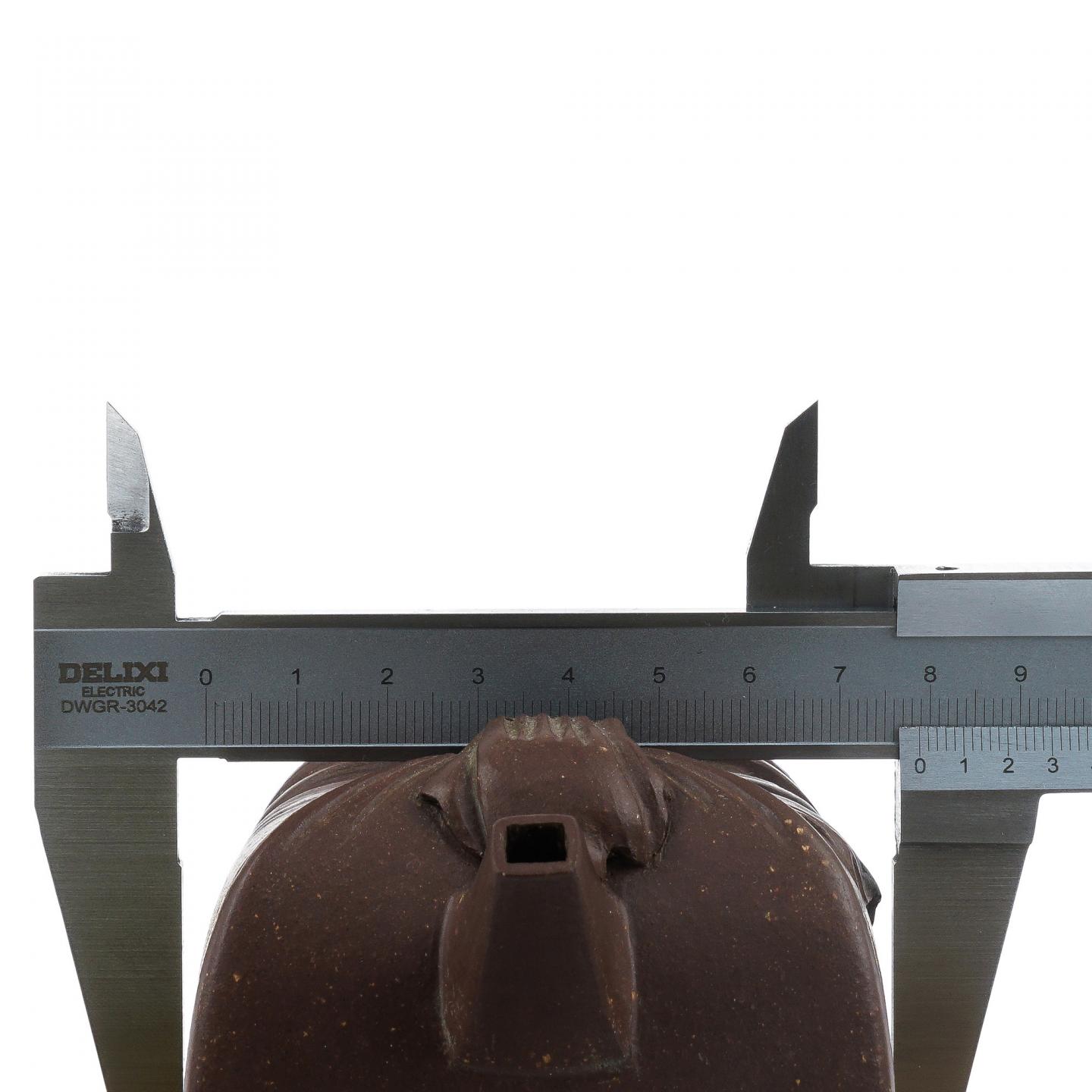 老一厂壶 大彬款印包壶 紫砂壶 约80年代 高约63mm