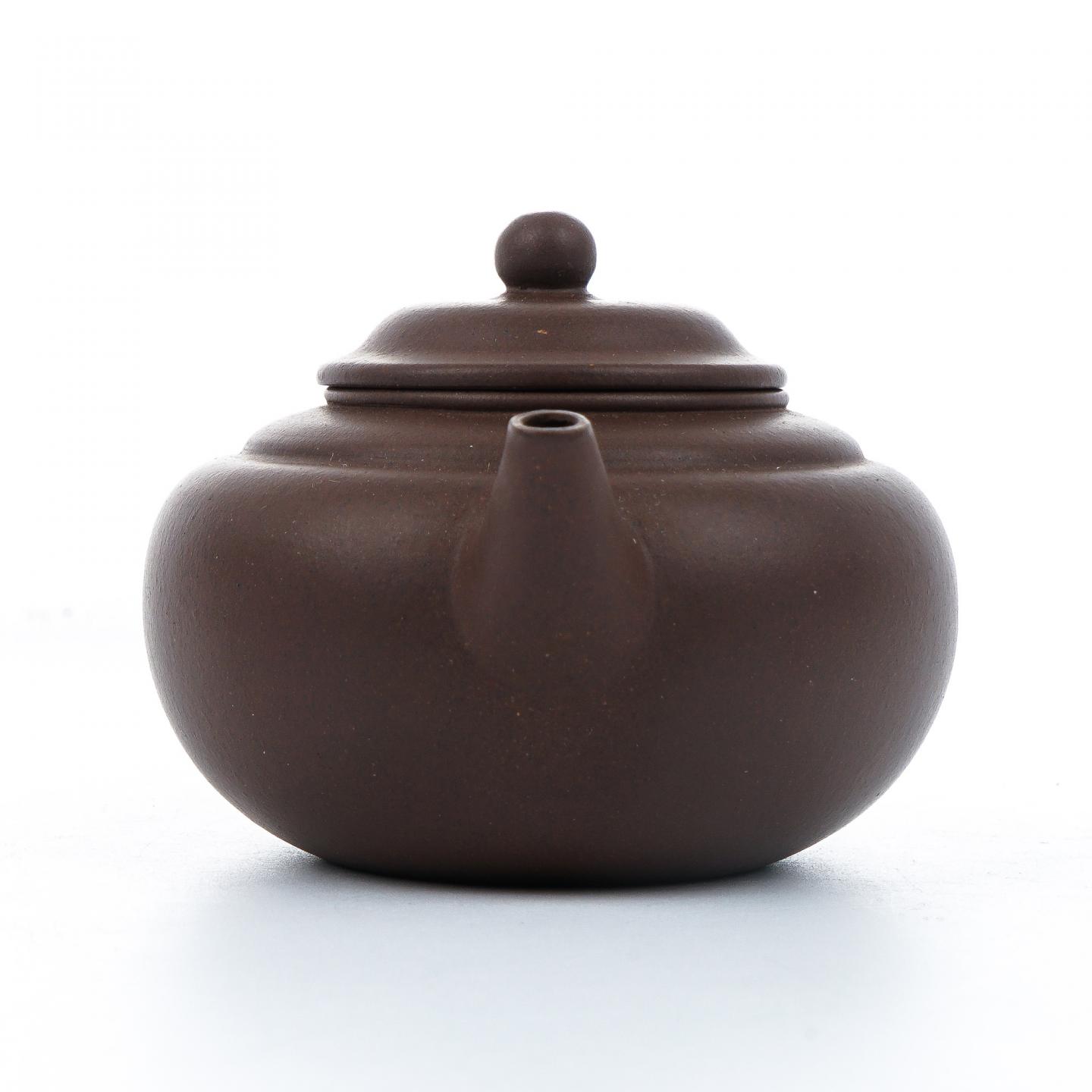 老一厂壶 线韵壶 紫砂壶 约80-90年代 高约60mm