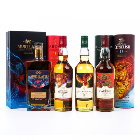 克里尼利基/乐加维林/卡杜/慕赫 帝亚吉欧SR 2022珍藏系列 4瓶组