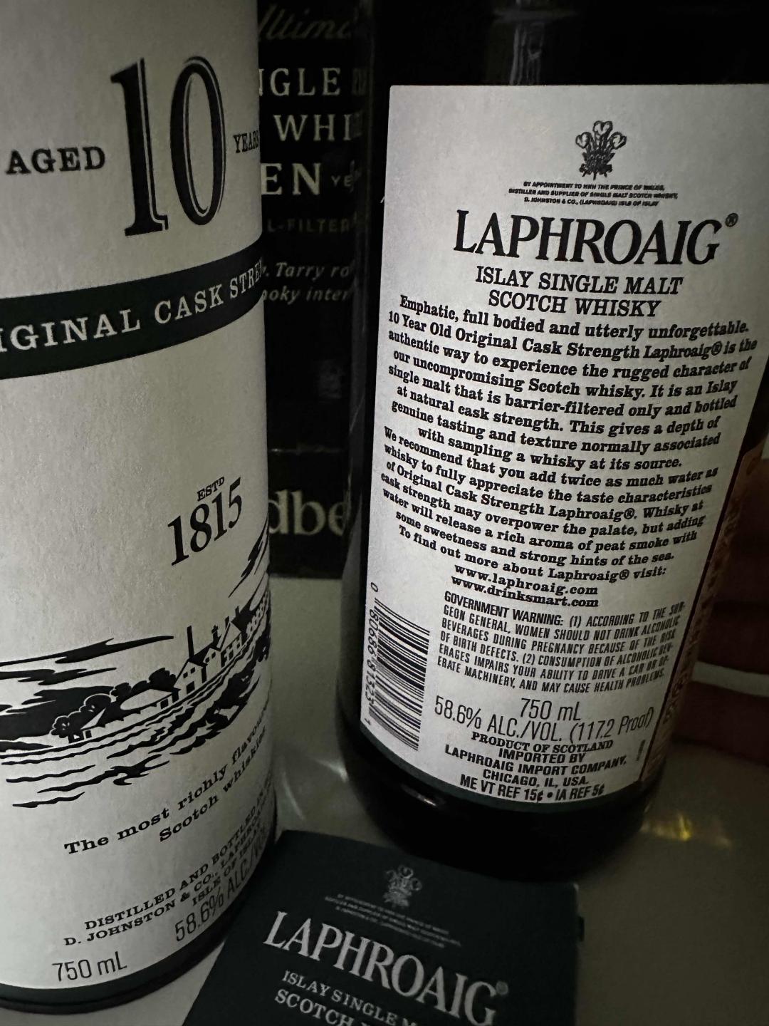 【绝版好酒】拉弗格10年桶强 Batch11