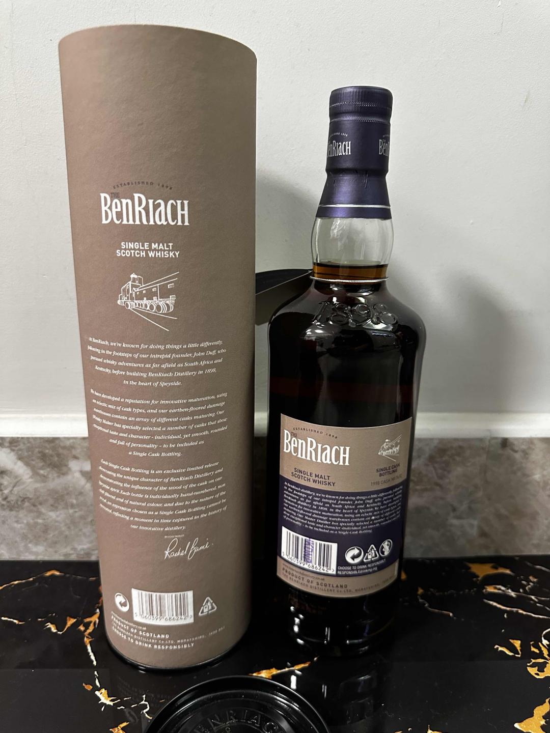 本利亚克1998 PX 雪莉桶 单桶桶强 限量版