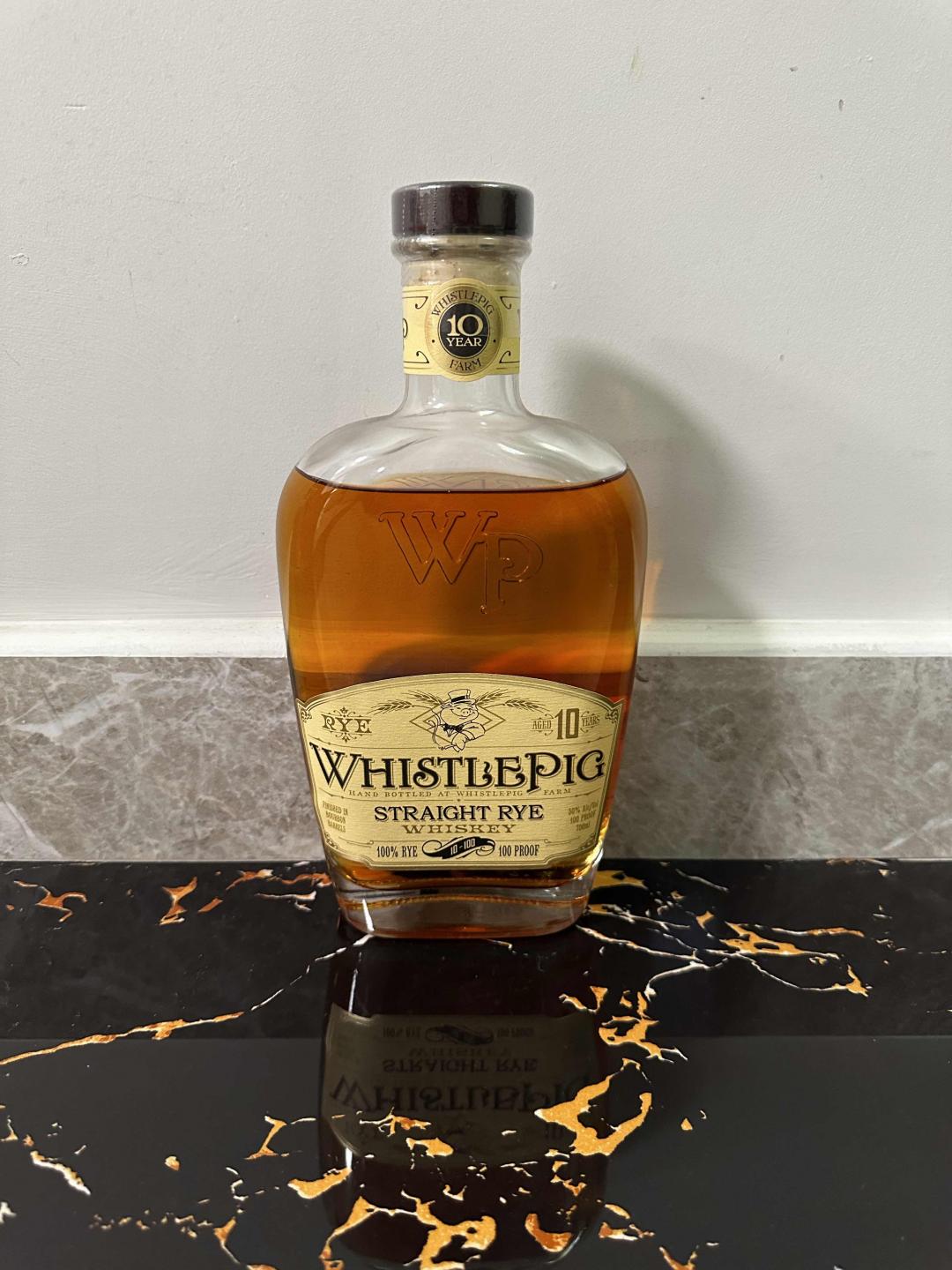 【停产绝版款】WhistlePig 10年 口哨猪 700ML