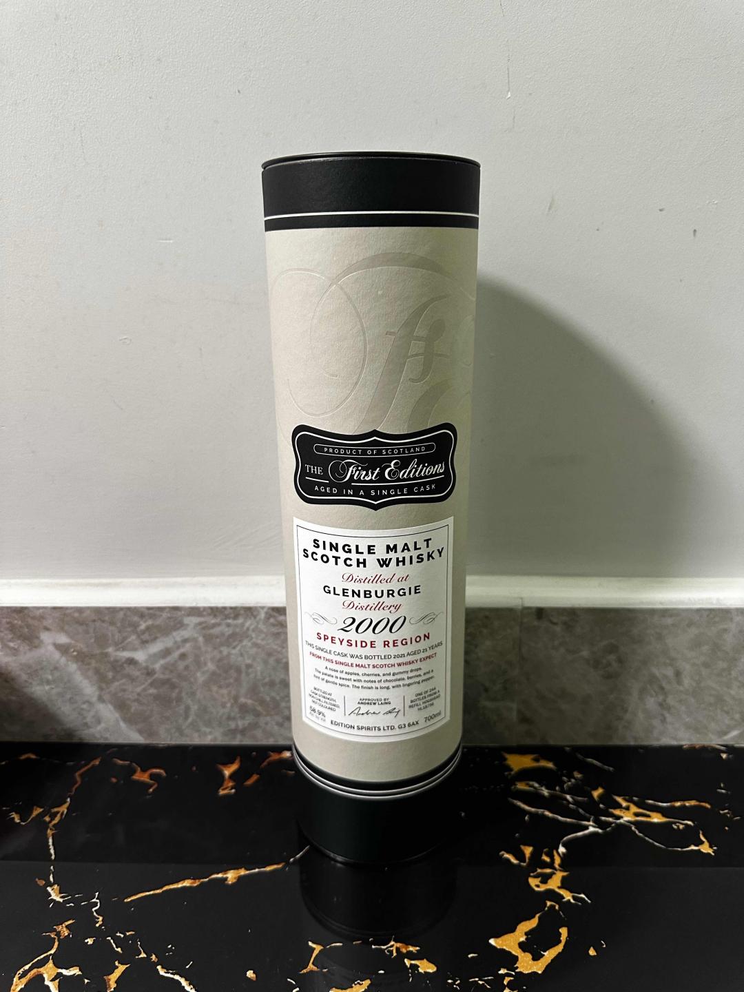 【绝版高年份好酒】格兰伯奇21年 单桶桶强 58.9%