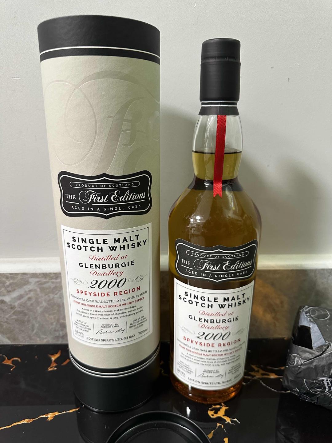 【绝版高年份好酒】格兰伯奇21年 单桶桶强 58.9%