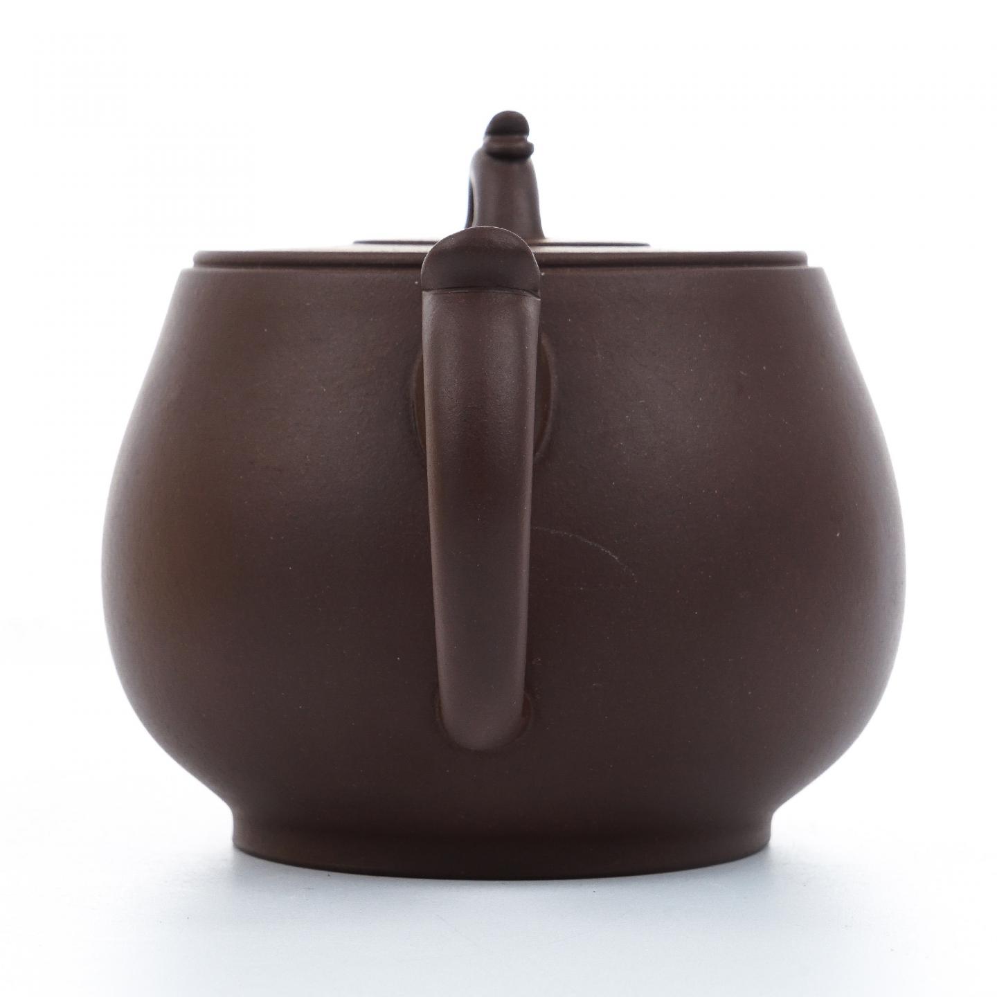 周谏莺 玉惹壶 紫砂壶 约90年代 高约91mm