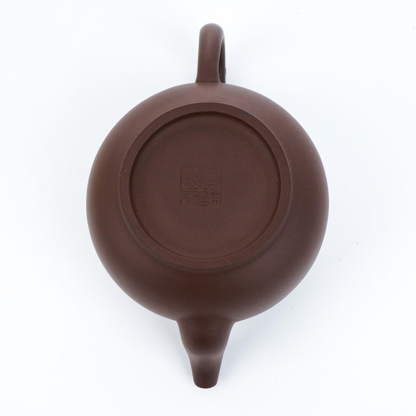 周谏莺 玉惹壶 紫砂壶 约90年代 高约91mm