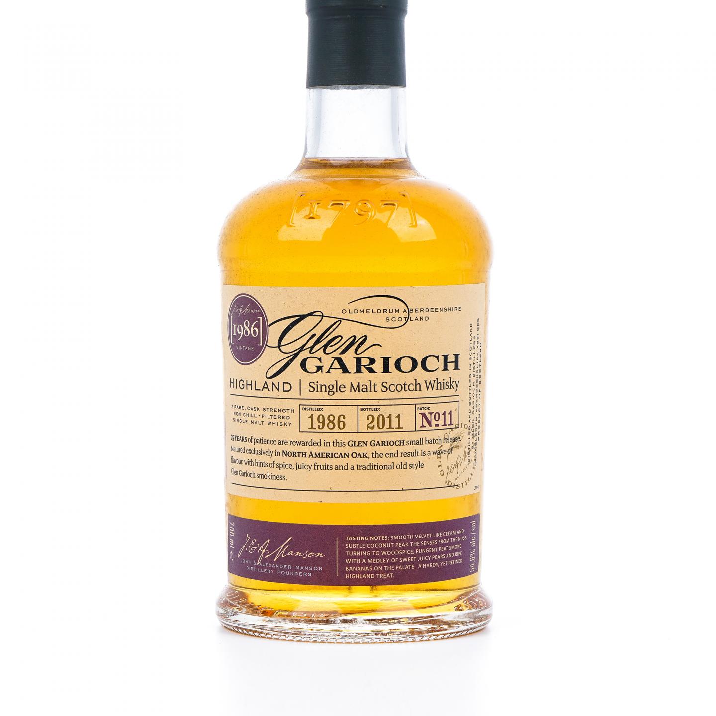 Glengarioch 格兰盖瑞 1986-2011 Vintage Batch 11