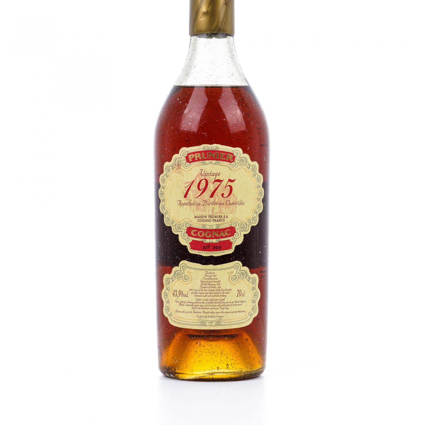 Maison Prunier 1975 边林区干邑 单桶