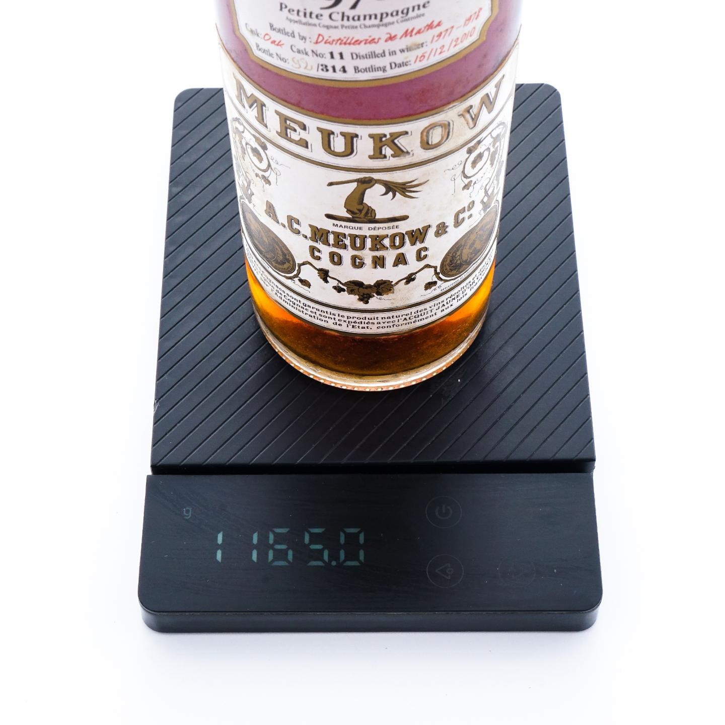 Meukow 墨高 1978 小香槟区 干邑