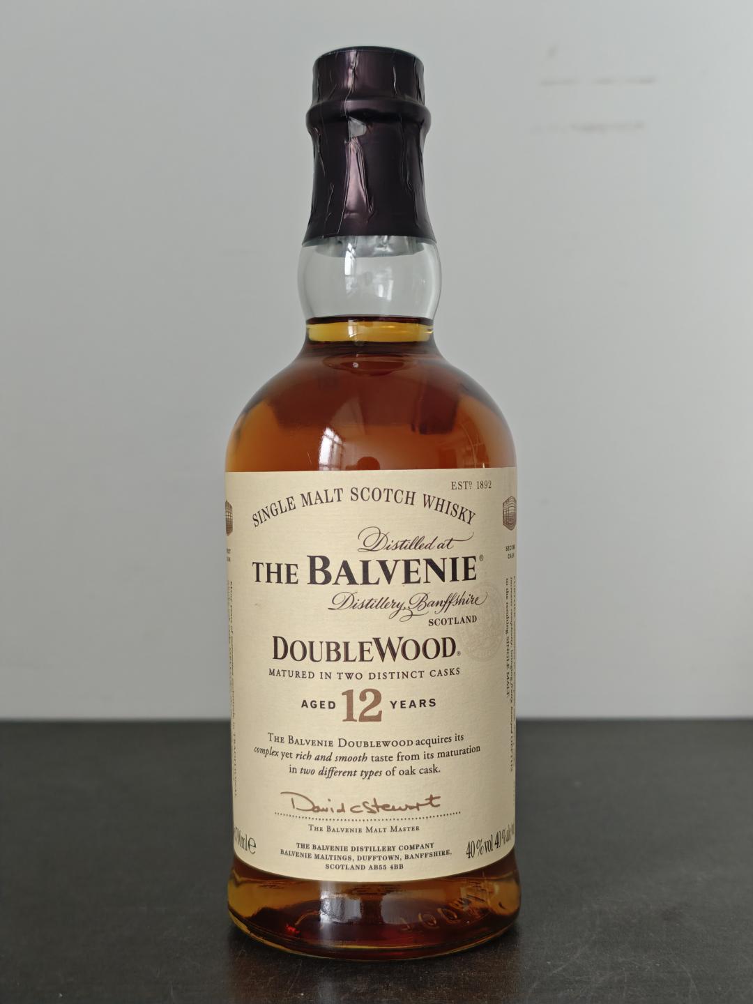 百富12年双桶国行无盒