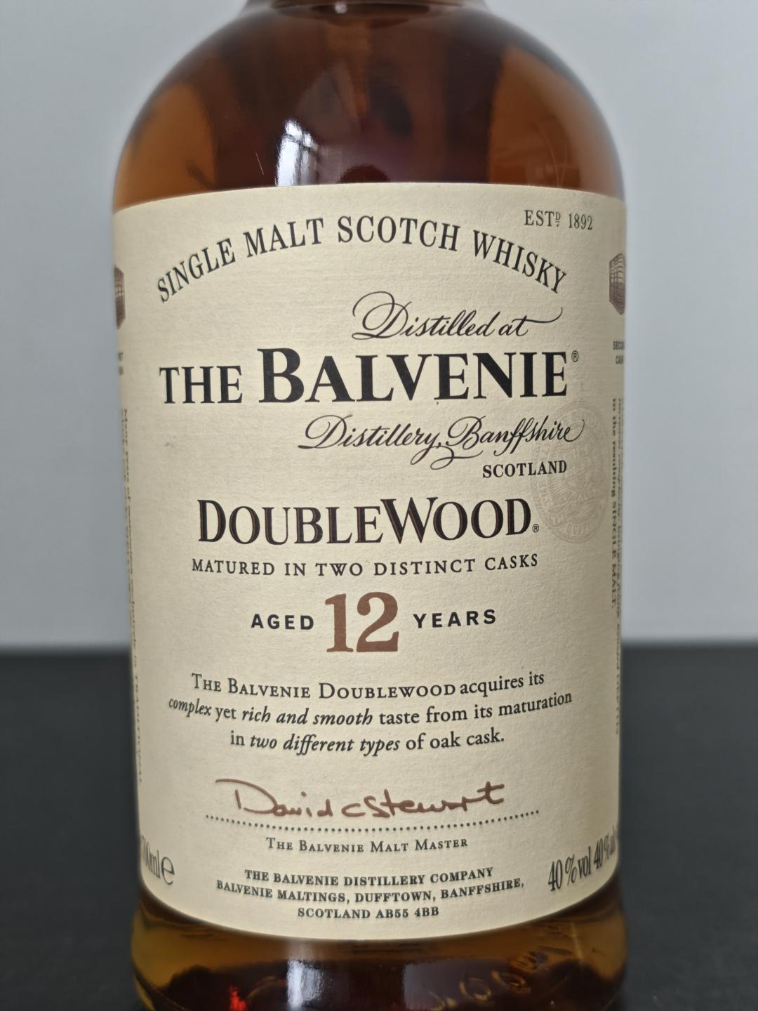 百富12年双桶国行无盒