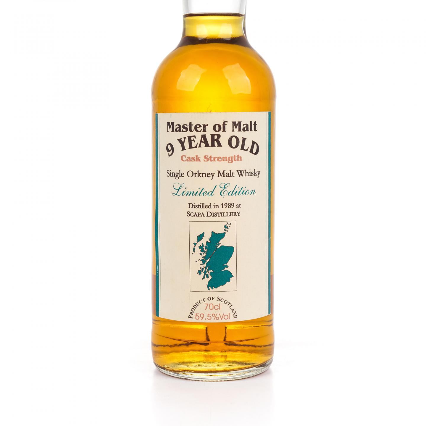 Scapa 斯卡帕 9年 1989 MoM 桶强