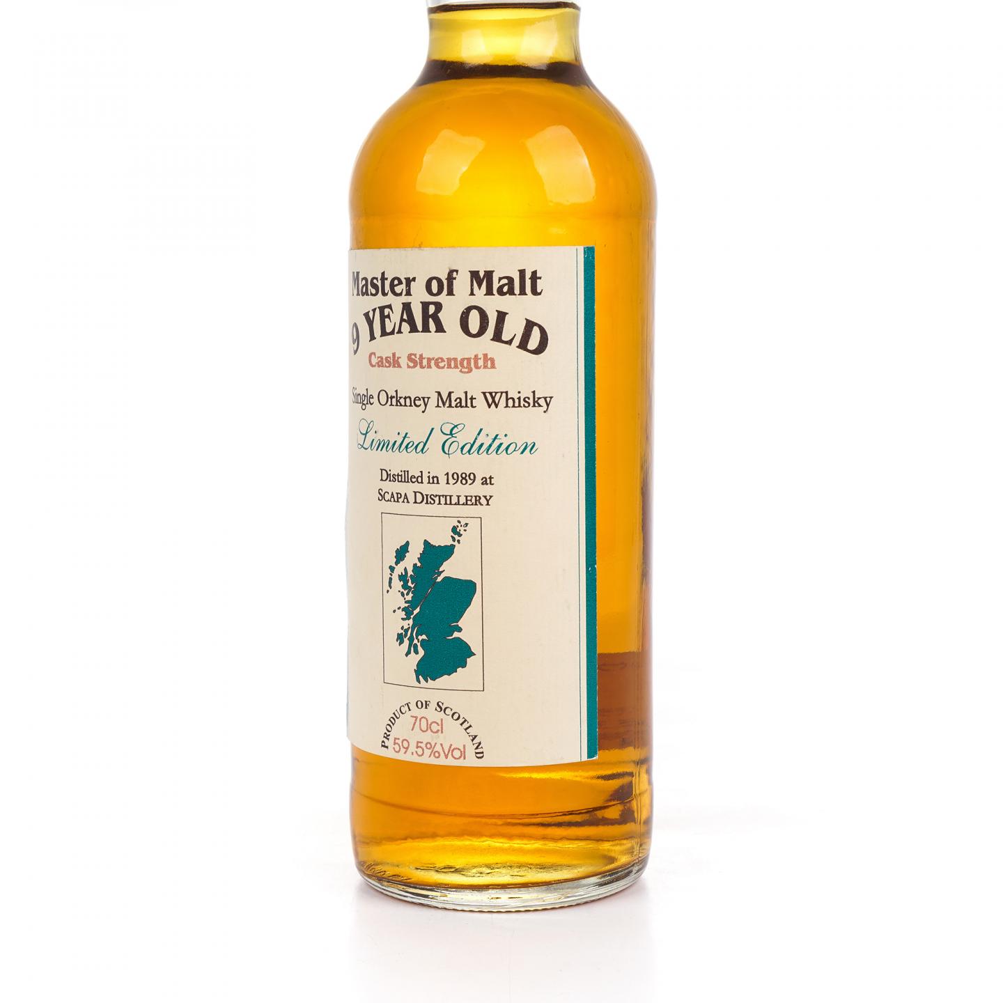 Scapa 斯卡帕 9年 1989 MoM 桶强