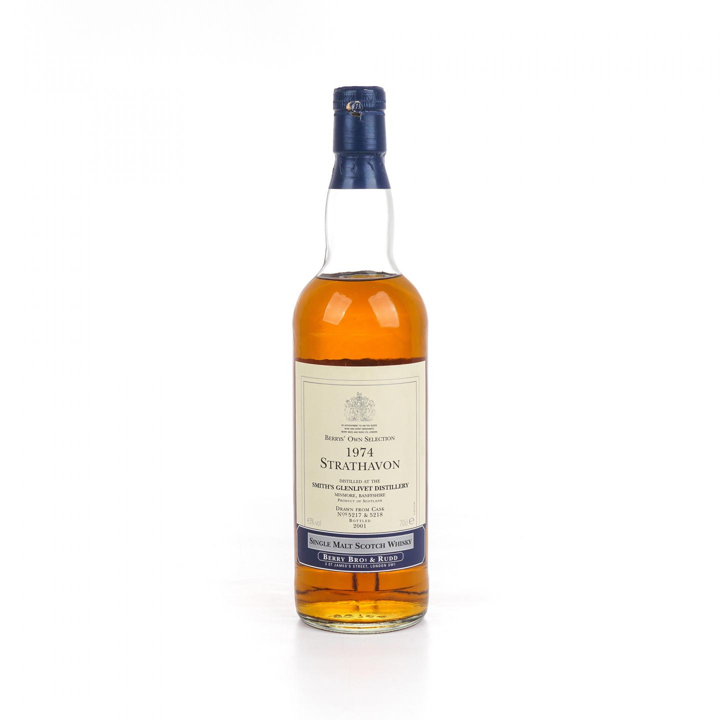 Glenlivet 格兰威特 1974-2001 BBR Strathavon