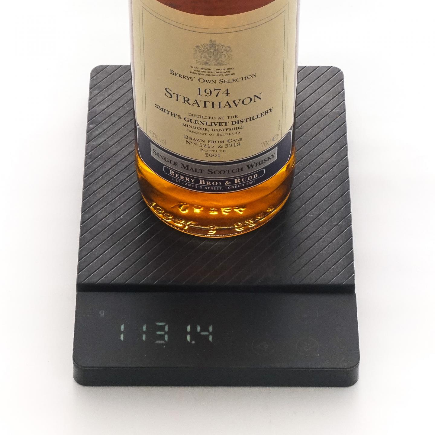 Glenlivet 格兰威特 1974-2001 BBR Strathavon