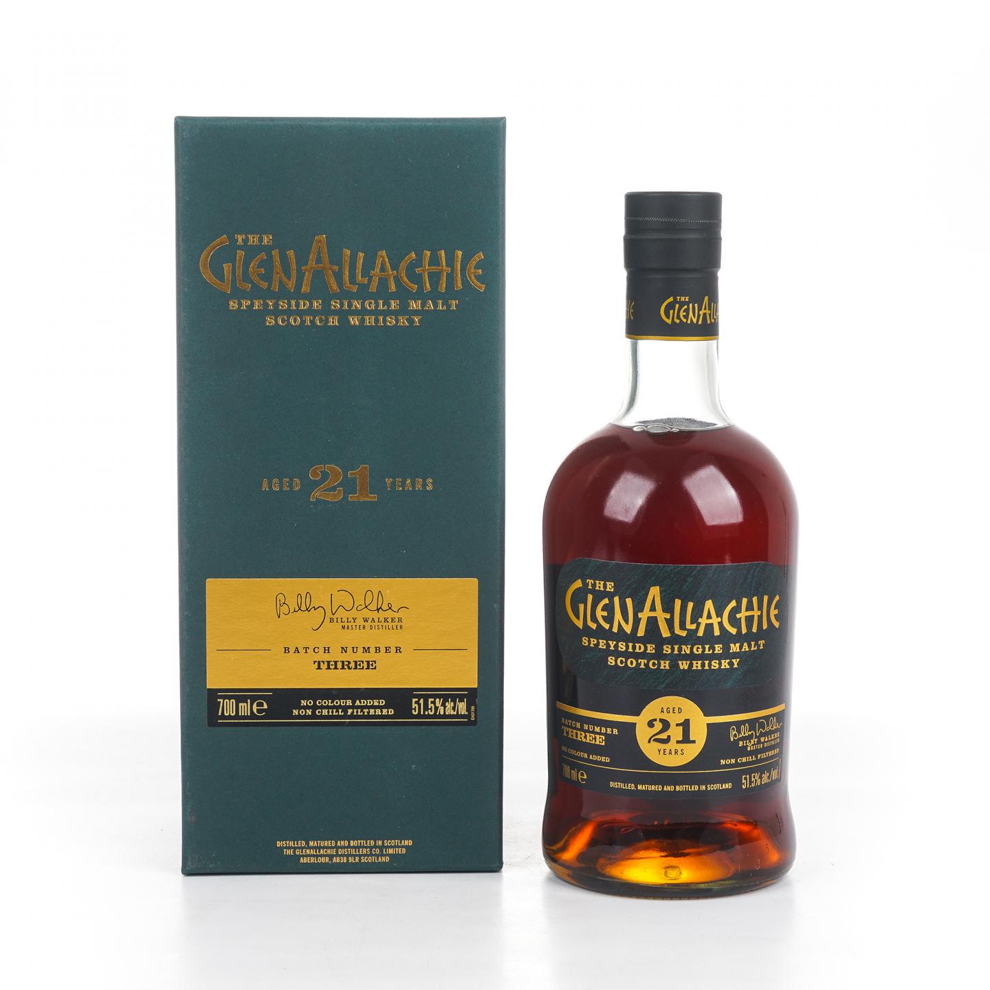Glenallachie 格兰纳里奇 21年 Billy Walker Batch NO.3