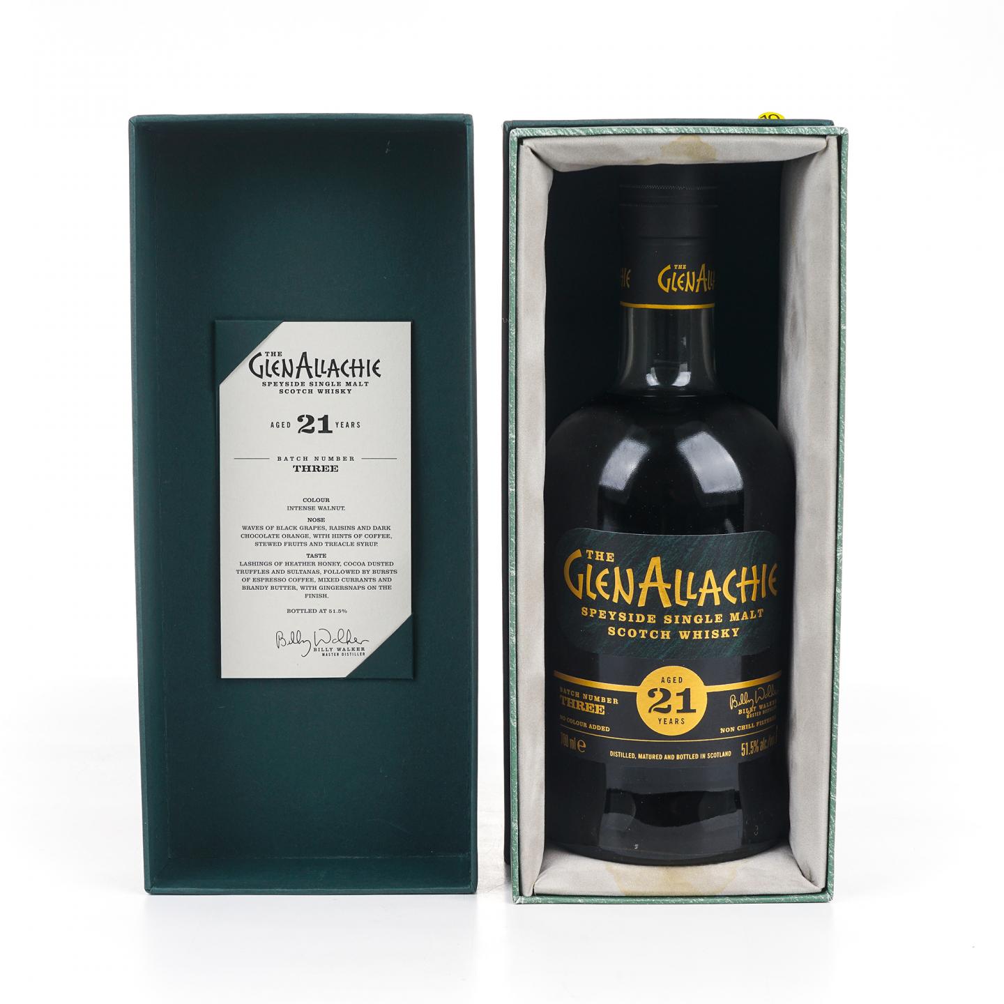 Glenallachie 格兰纳里奇 21年 Billy Walker Batch NO.3