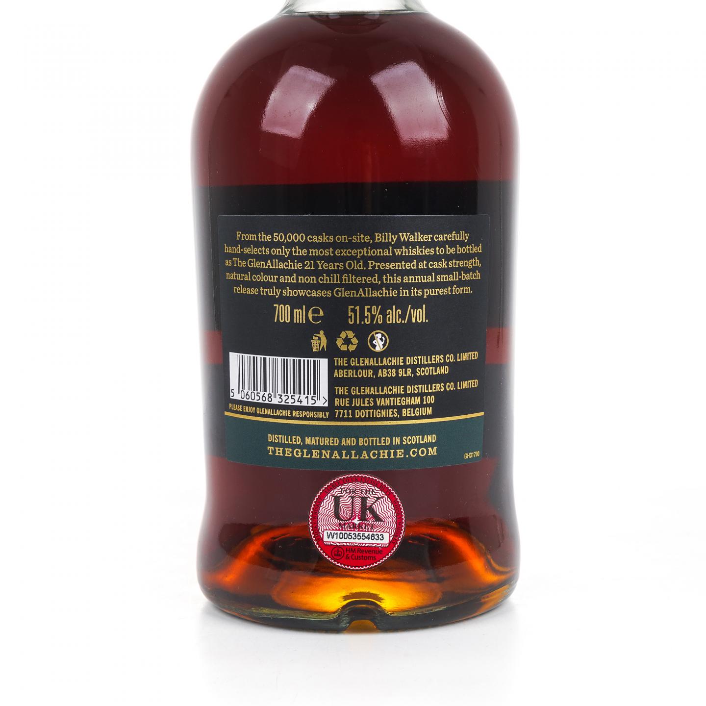 Glenallachie 格兰纳里奇 21年 Billy Walker Batch NO.3