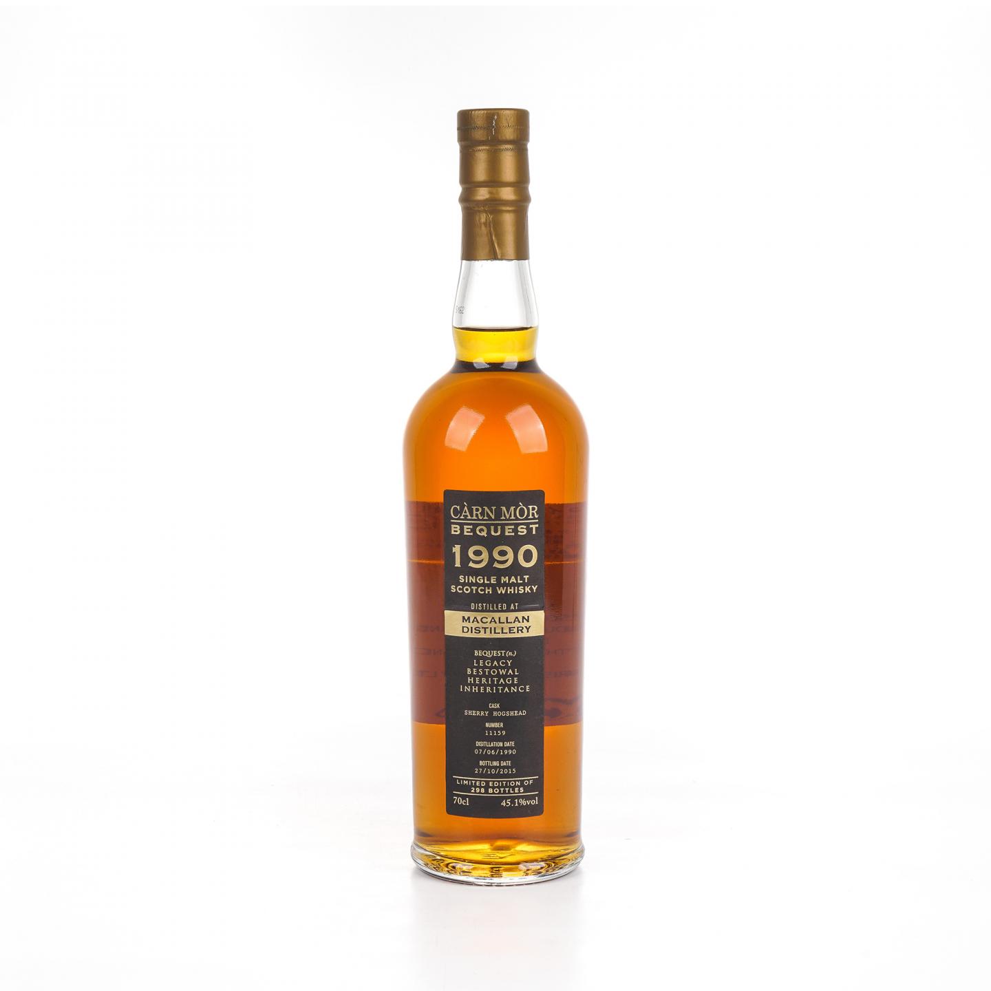 Macallan 麦卡伦 1990-2015 MMcK 雪莉桶#11159