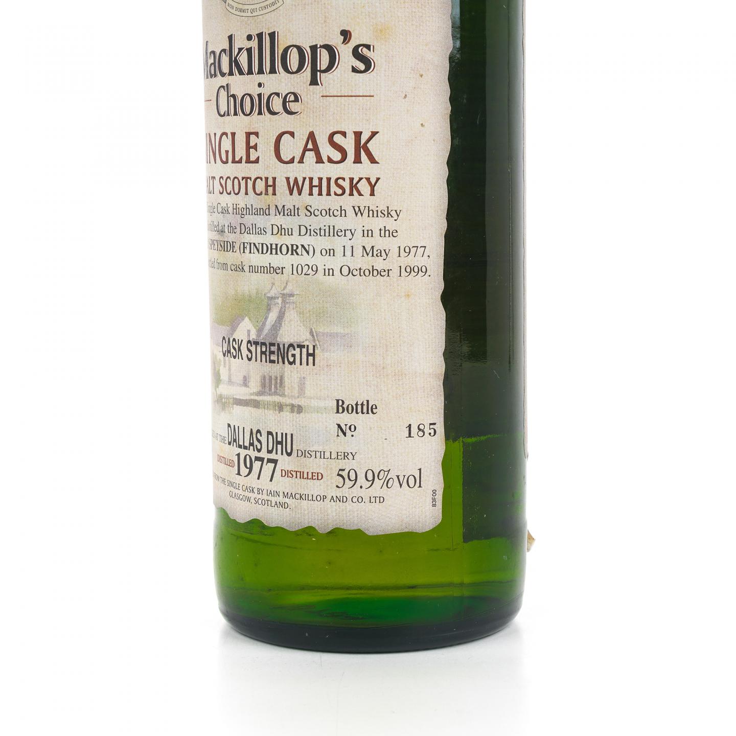 Dallas Dhu 达拉斯度 1977-1999 单桶#1029 桶强