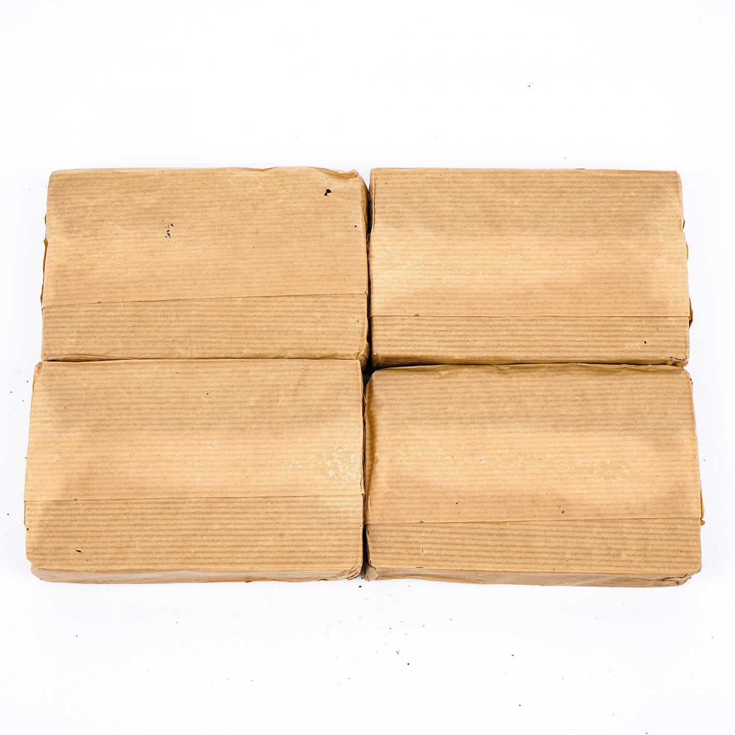 90年代 出口俄罗斯回流普洱熟茶砖 250g*4砖 干仓