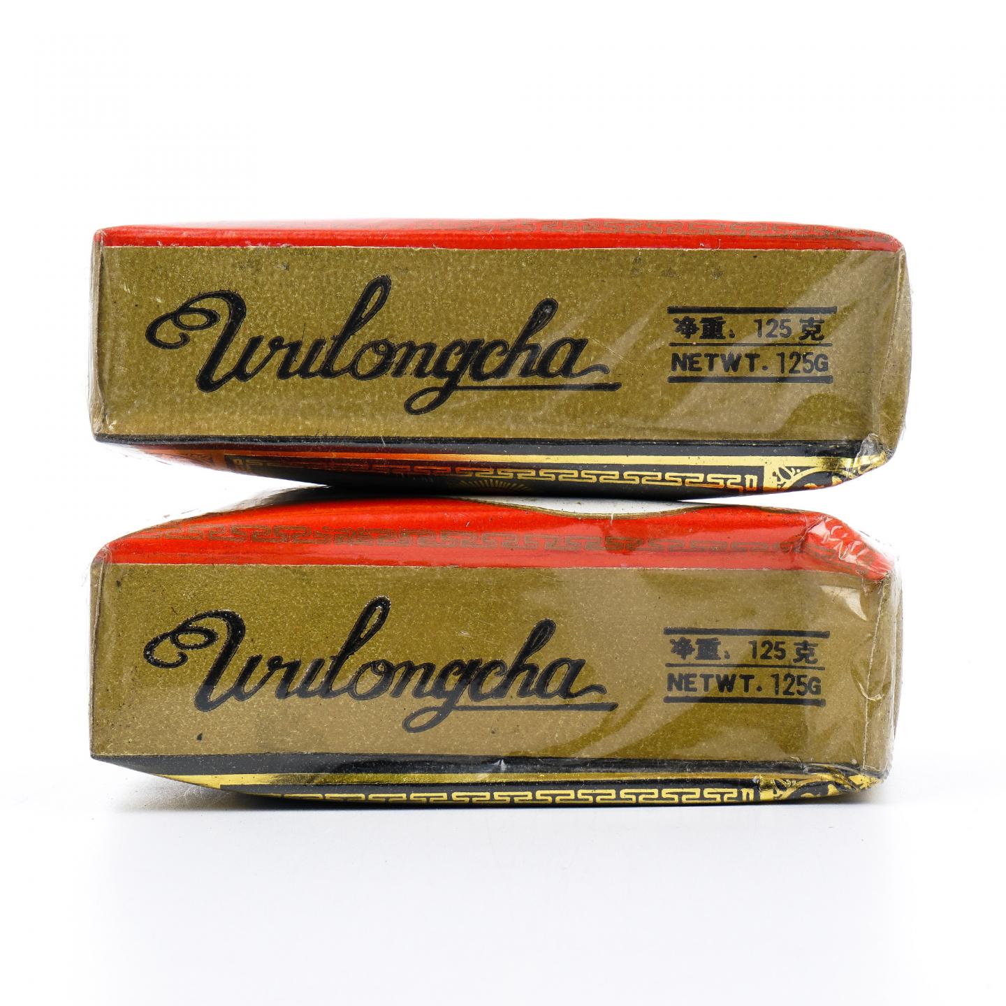 福建安溪西坪茶厂 黑金乌龙茶 2盒*125g 干仓