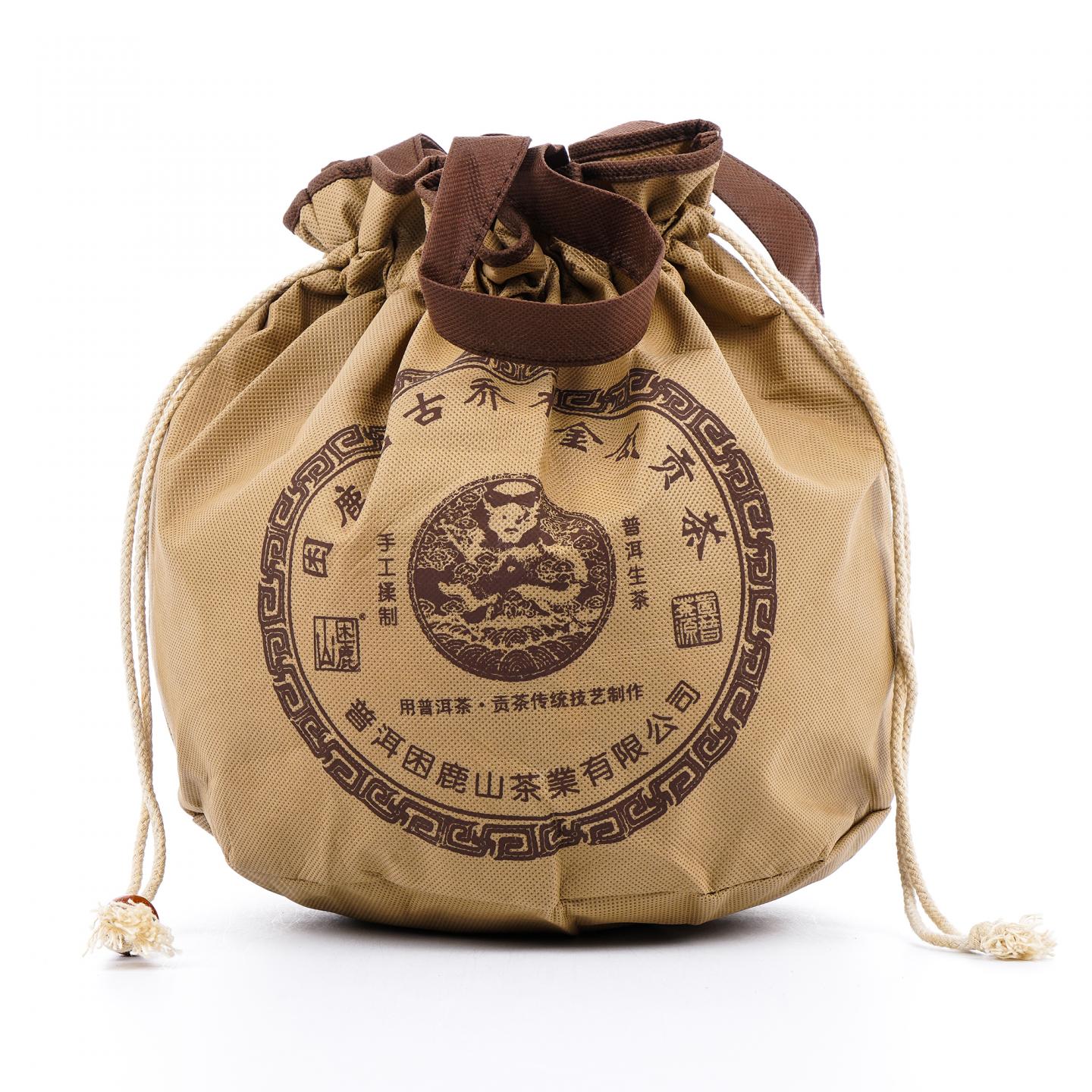 困鹿山金瓜贡茶 约6kg一沱 干仓