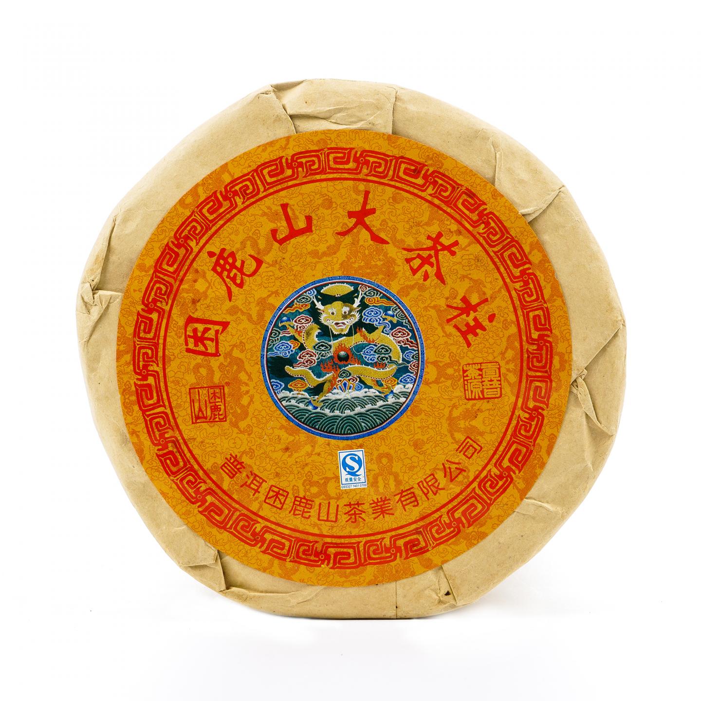 2005年 困鹿山大茶柱 约8kg 干仓