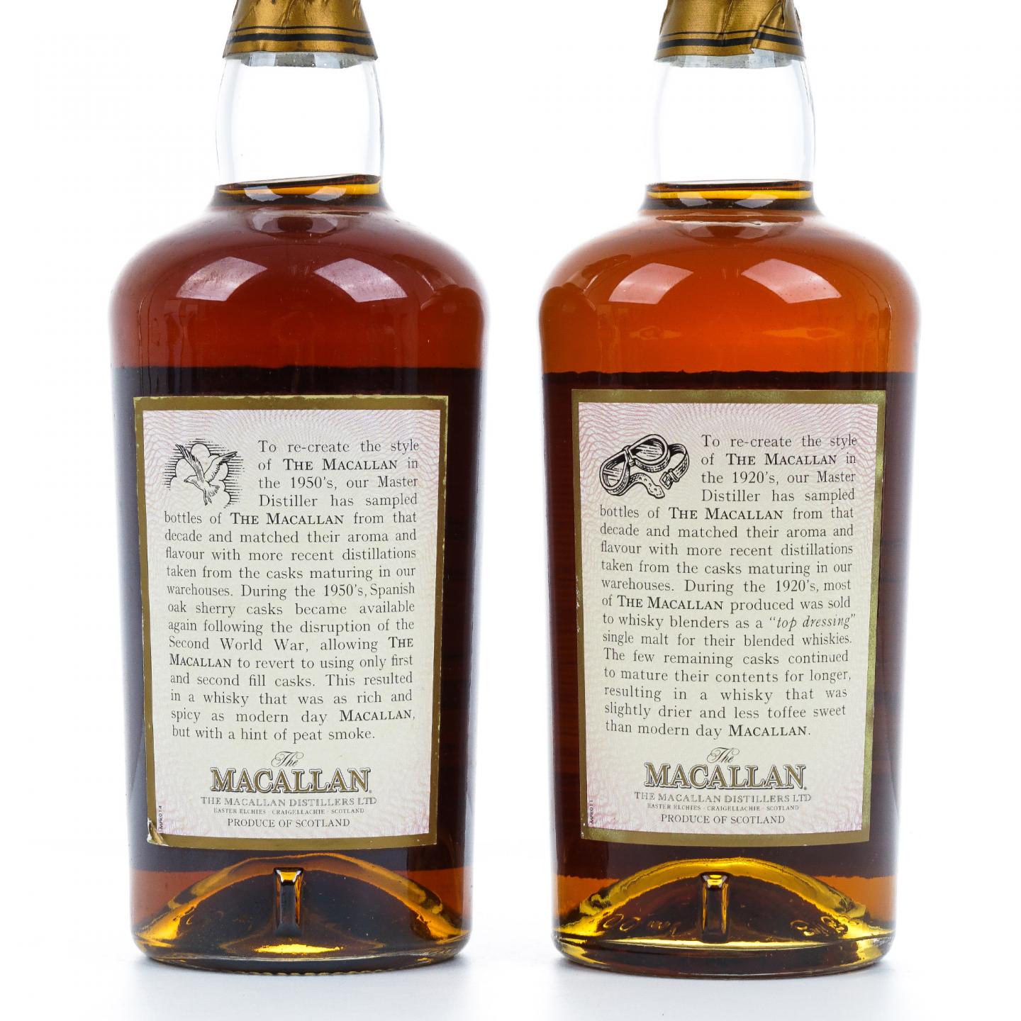 Macallan 麦卡伦 FIFTIES / TWENTIES 2支组*500ml