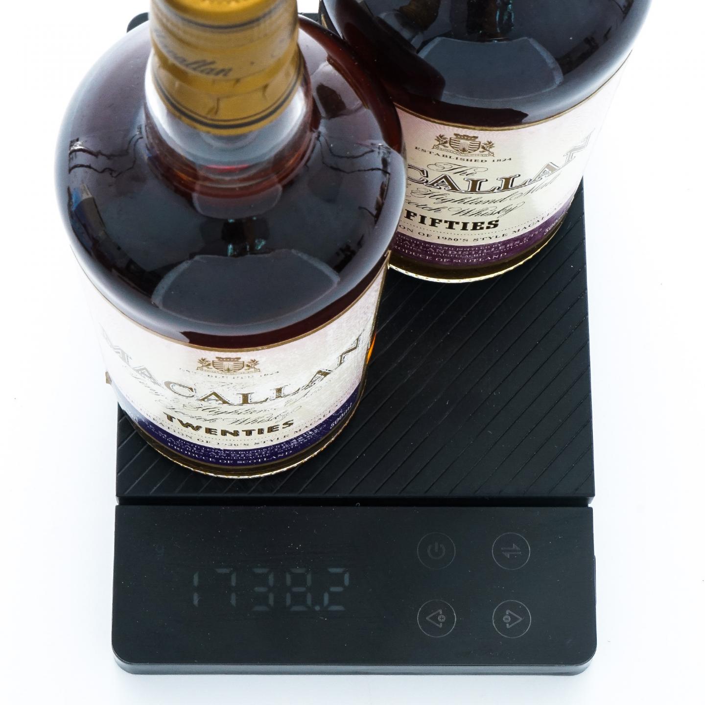 Macallan 麦卡伦 FIFTIES / TWENTIES 2支组*500ml