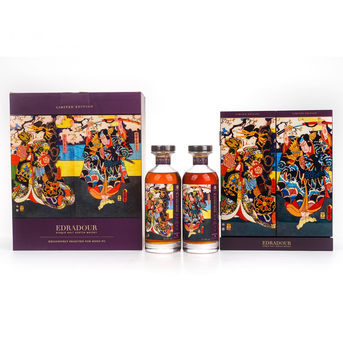 Edradour 埃德拉多尔 浮世绘 浤福洋行 2支组