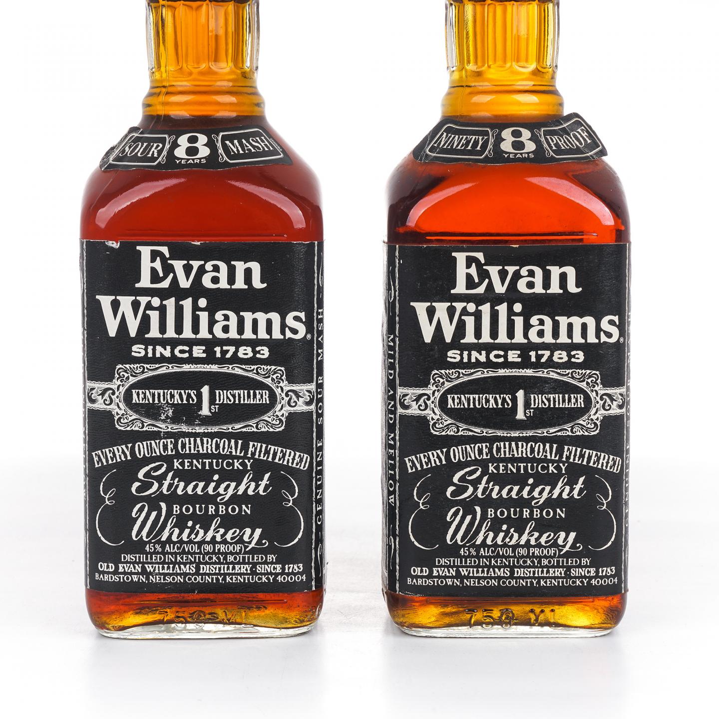 Evan Williams 爱威廉斯 8年 肯塔基 波本威士忌 750ml*2