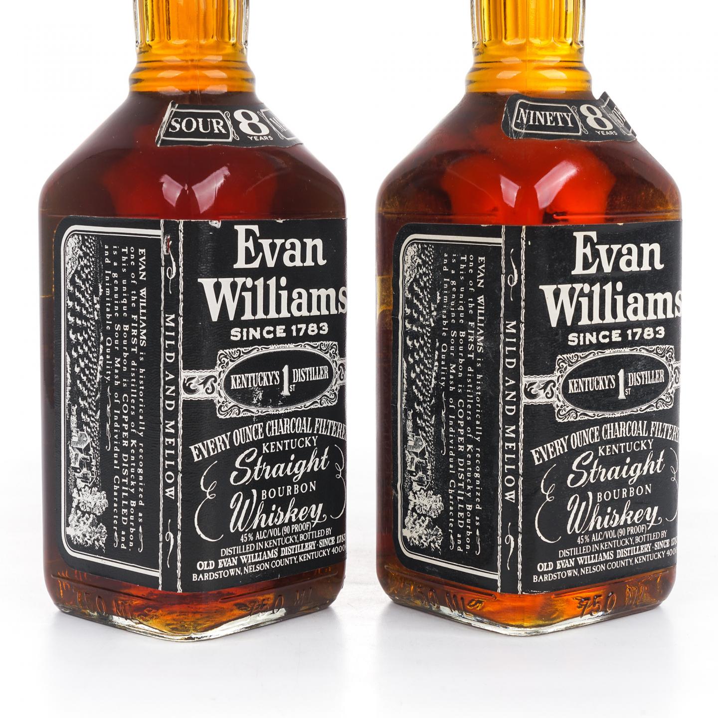 Evan Williams 爱威廉斯 8年 肯塔基 波本威士忌 750ml*2