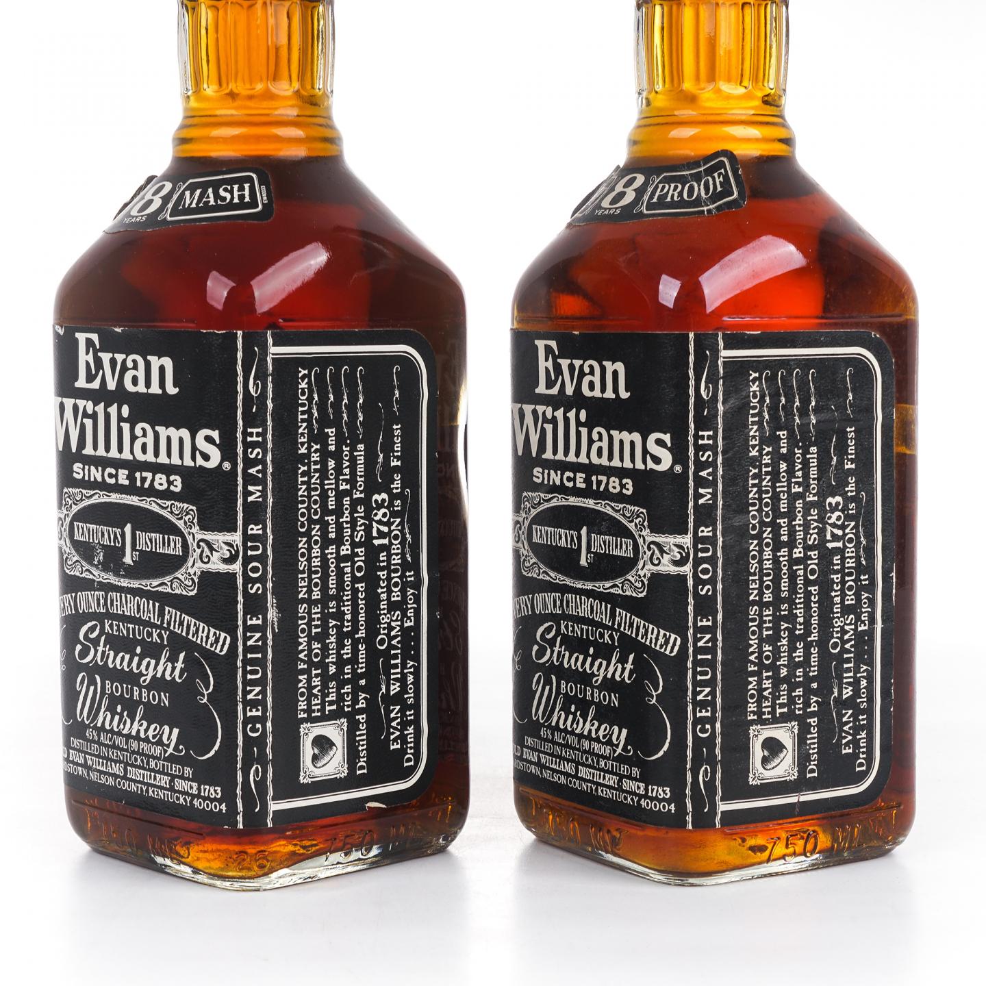 Evan Williams 爱威廉斯 8年 肯塔基 波本威士忌 750ml*2