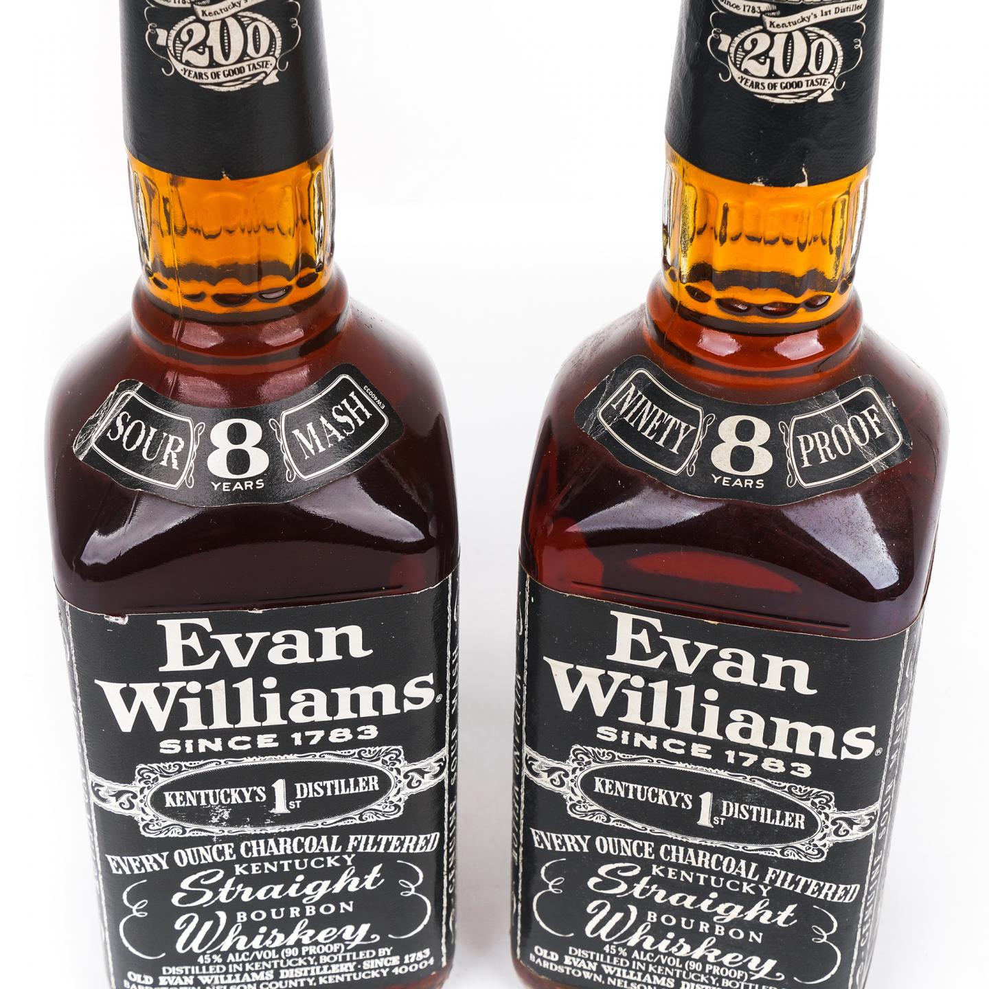 Evan Williams 爱威廉斯 8年 肯塔基 波本威士忌 750ml*2