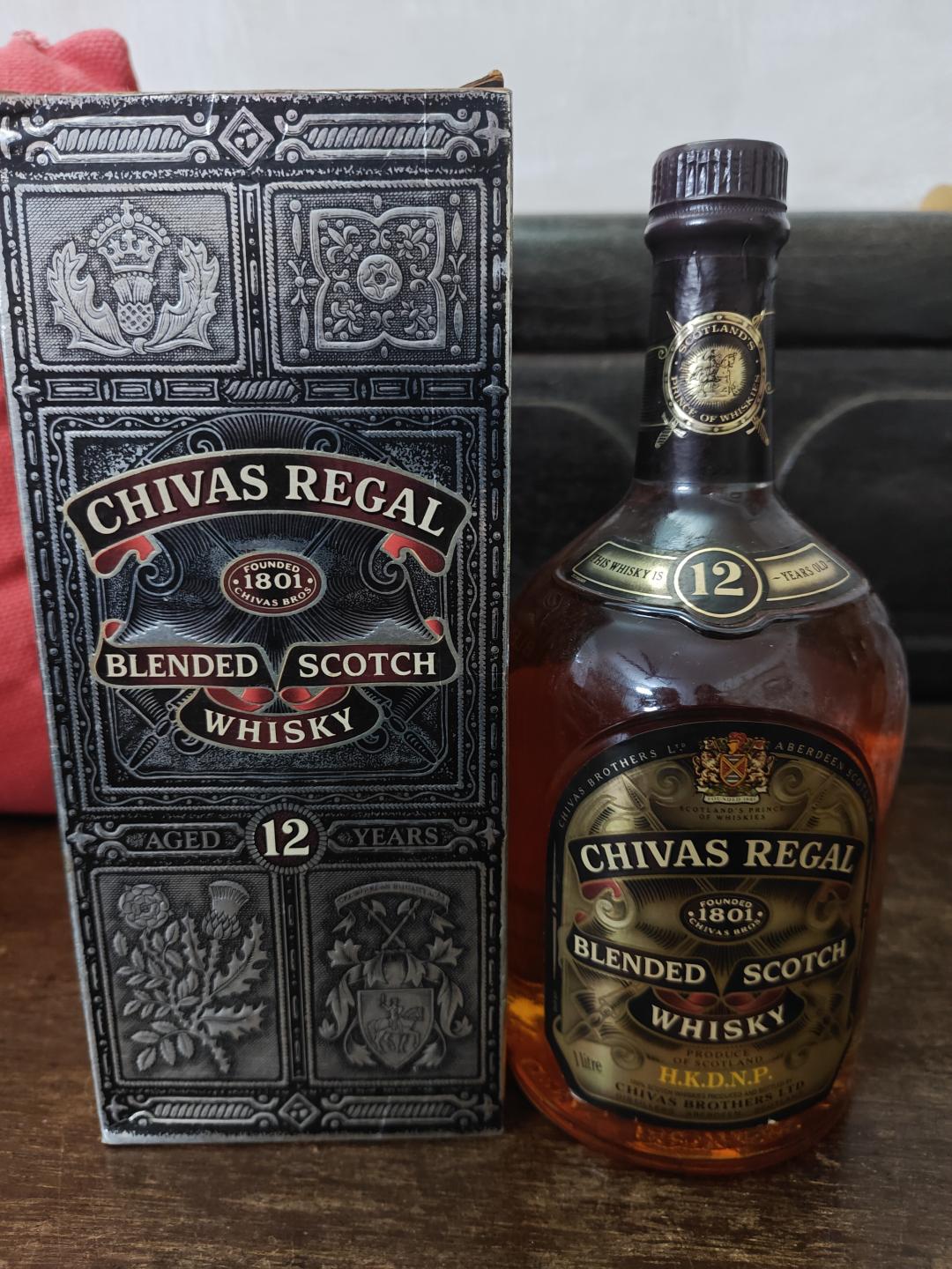 90年代芝华士12年，1L