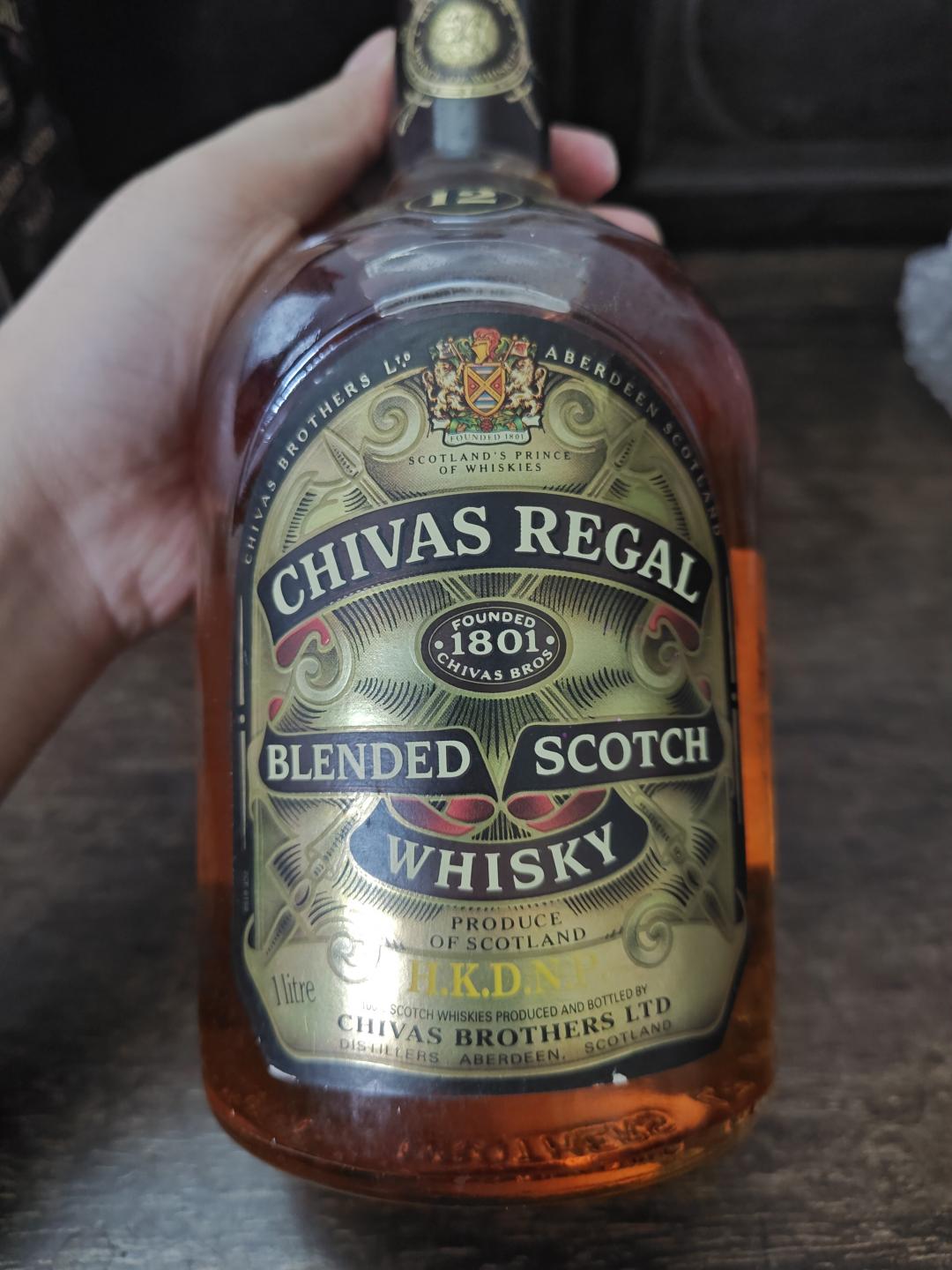 90年代芝华士12年，1L