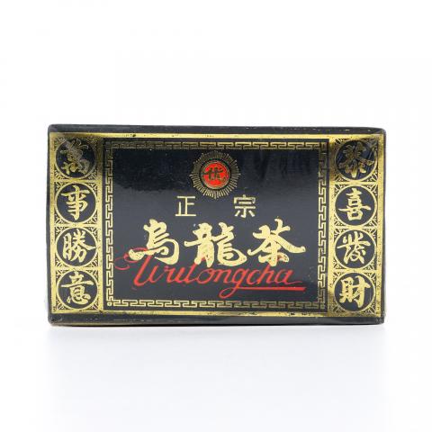 福建安溪西坪茶厂 黑金乌龙茶 一盒*125g 干仓