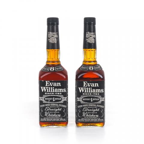 Evan Williams 爱威廉斯 8年 肯塔基 波本威士忌 750ml*2