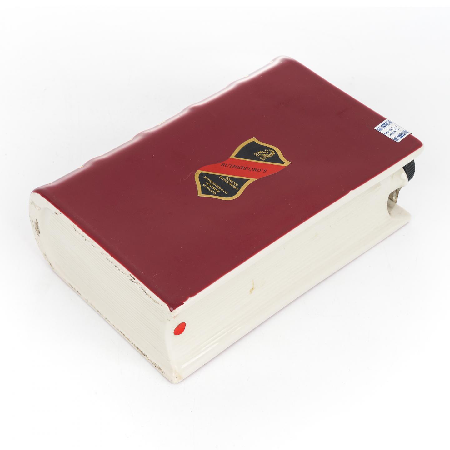 Balmenach 巴门纳克 红陶瓷书 Rutherford & Co