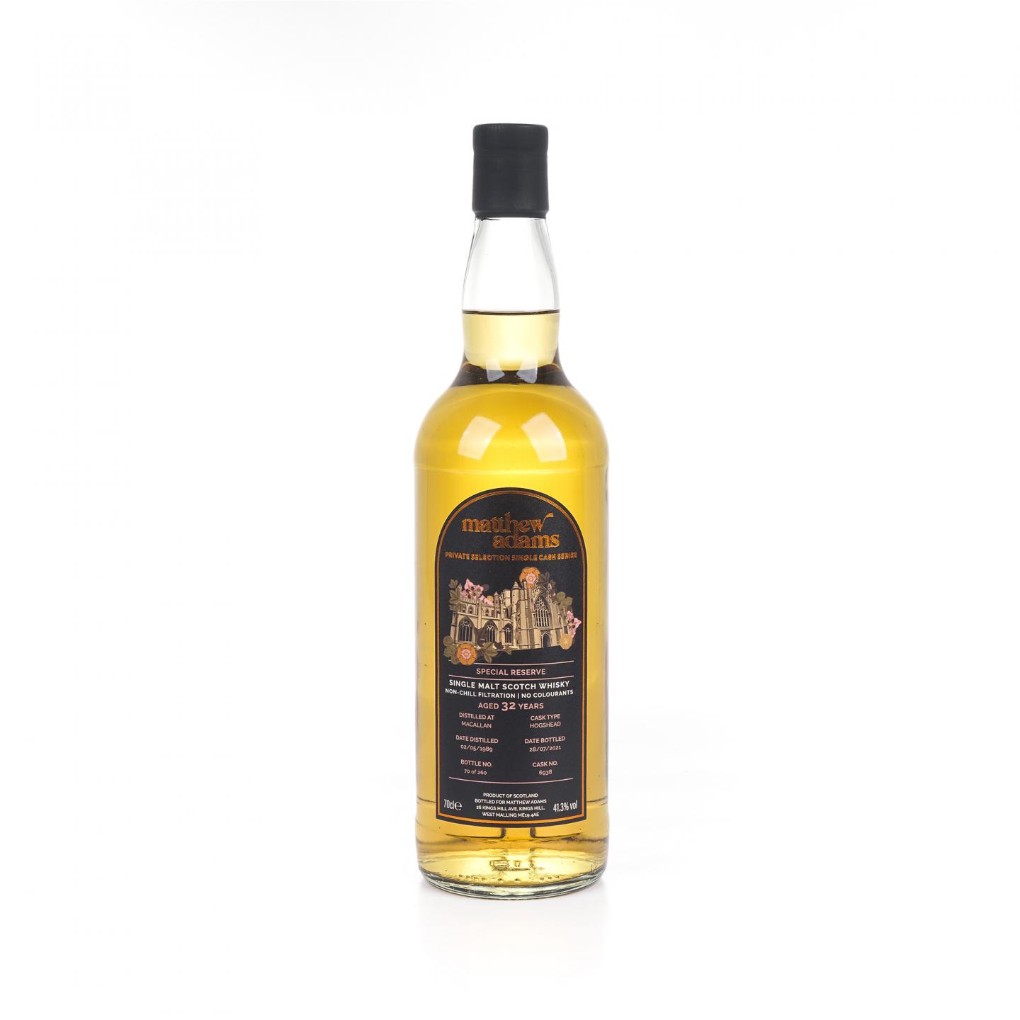 Macallan 麦卡伦 32年 1989-2021 Matthew Adams