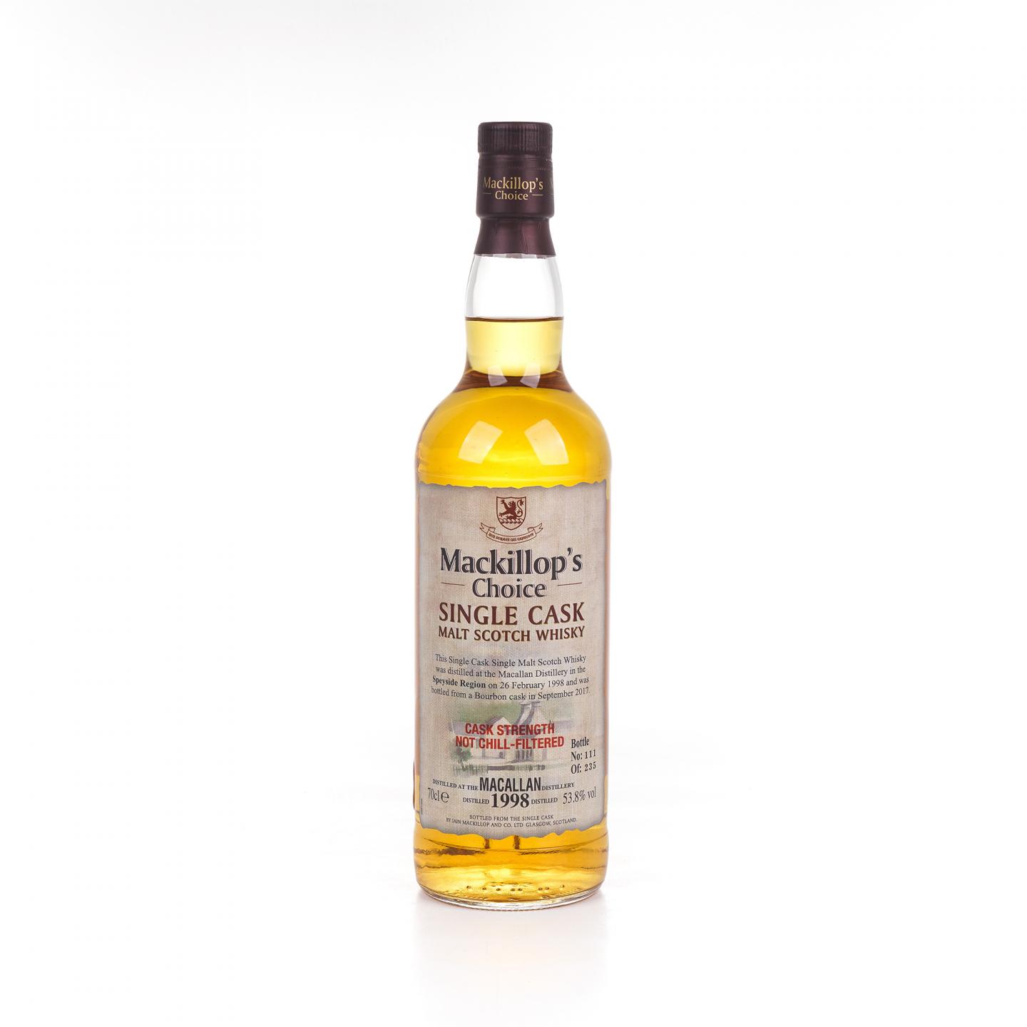 Macallan 麦卡伦 1998-2017 McC单桶