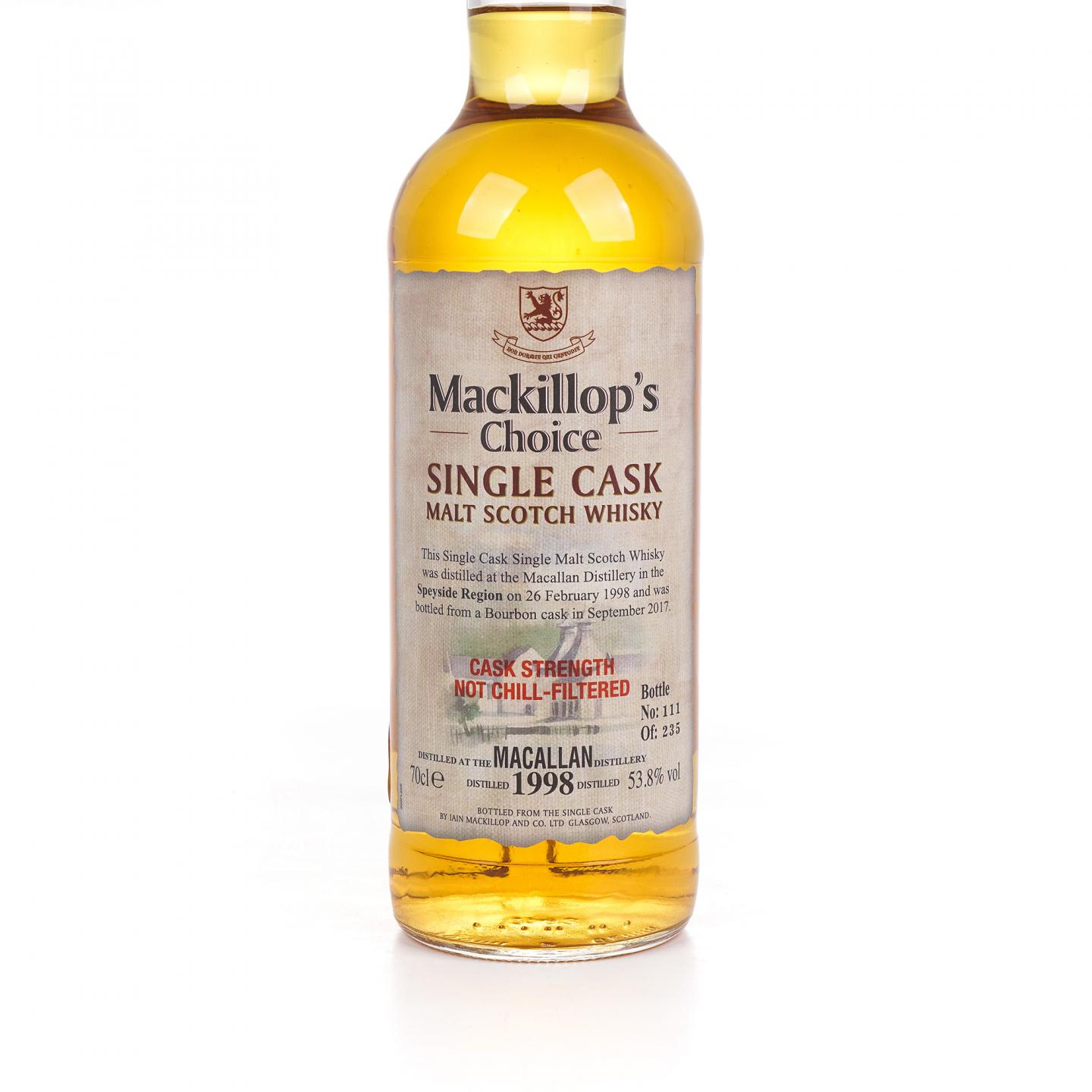 Macallan 麦卡伦 1998-2017 McC单桶