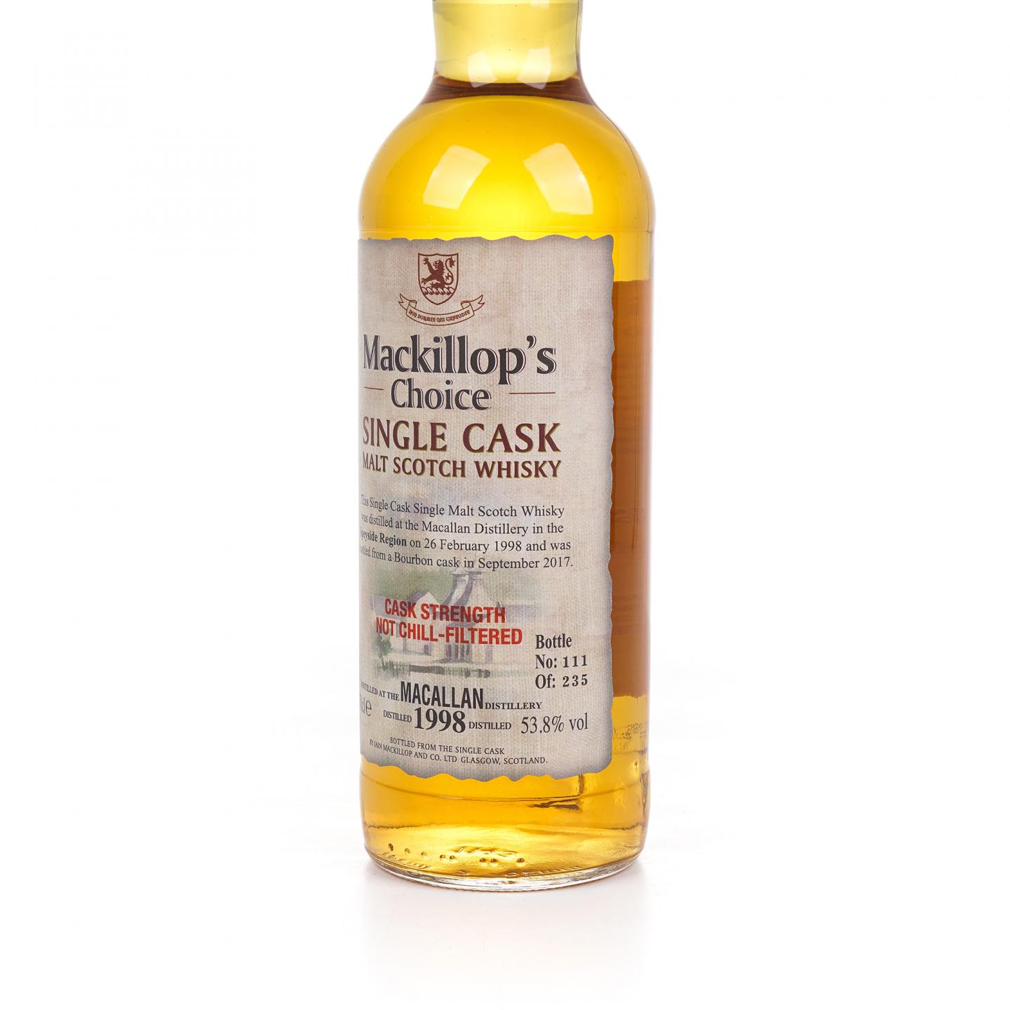 Macallan 麦卡伦 1998-2017 McC单桶