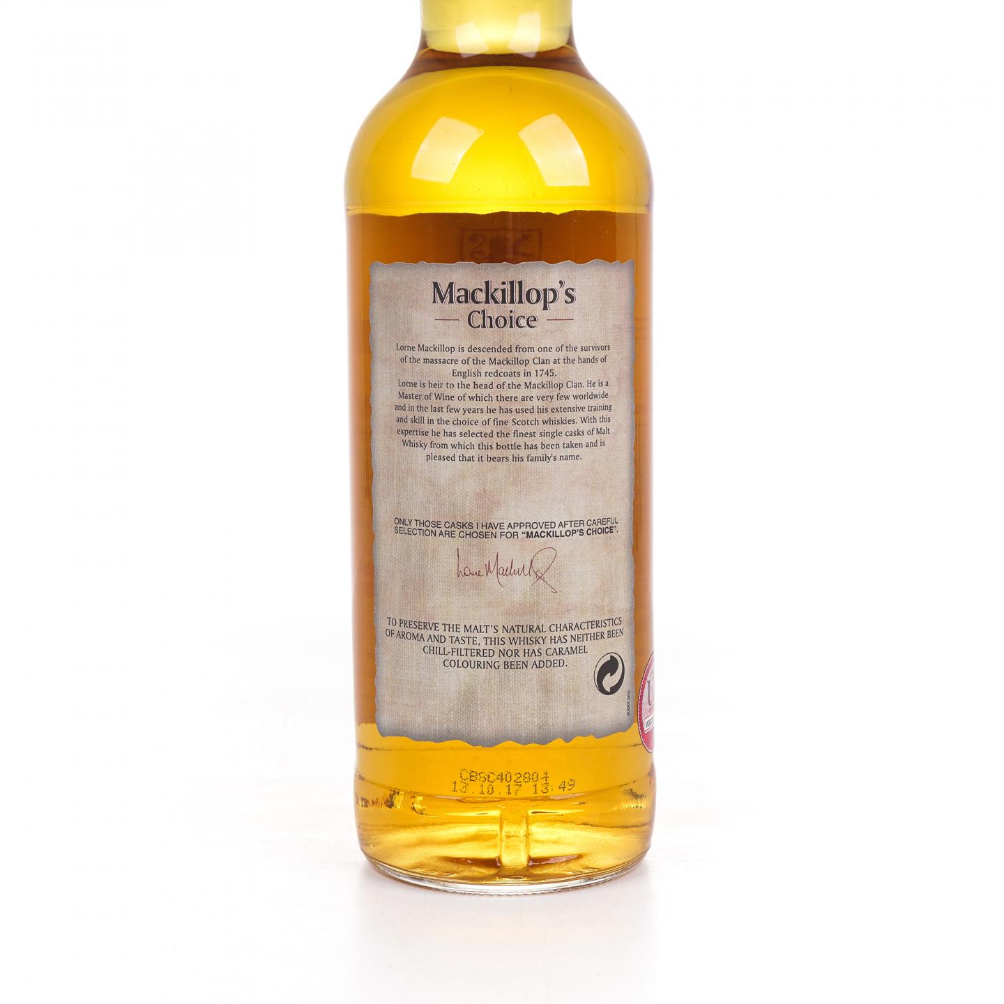 Macallan 麦卡伦 1998-2017 McC单桶