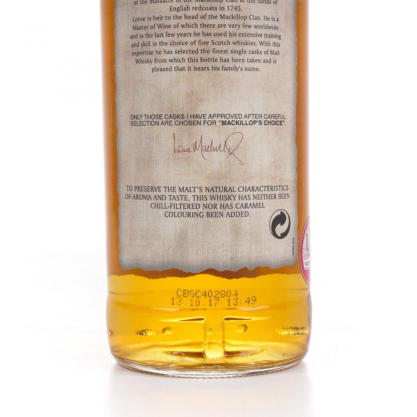 Macallan 麦卡伦 1998-2017 McC单桶